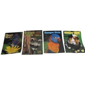 Ranger Rick Wildlife Nature Magazine Lot of 4 - Vintage 1979 - 1992